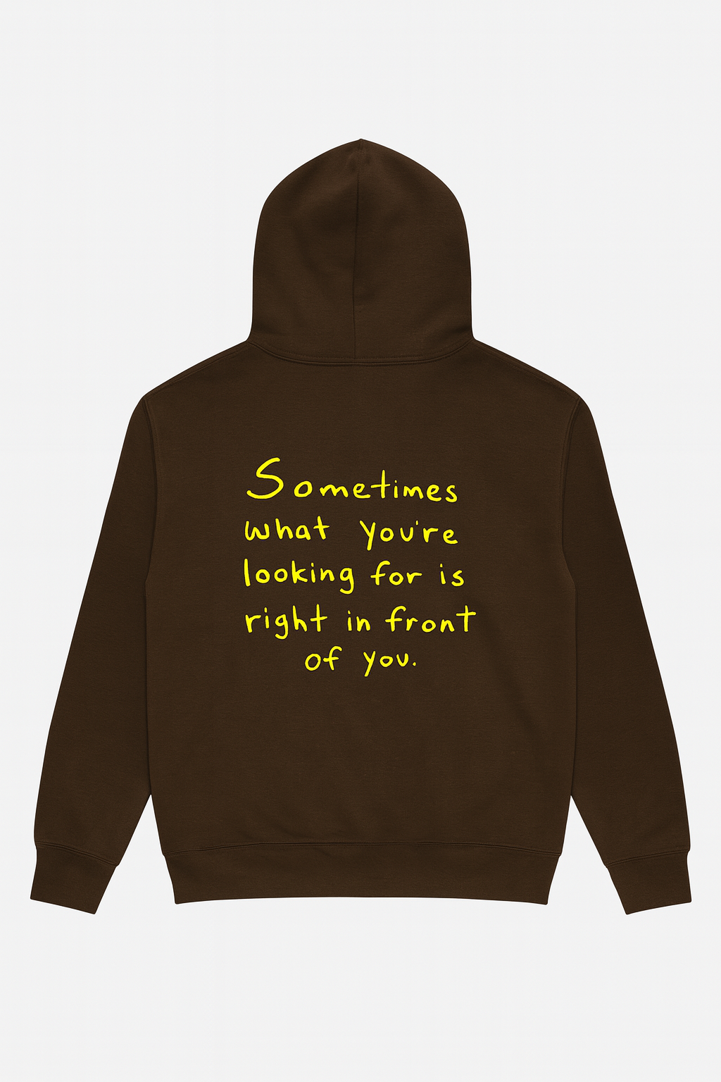 ALIGNMENT BROWN HOODIE