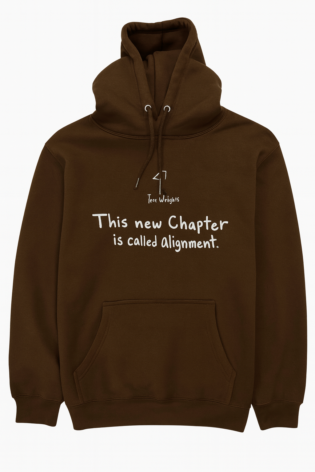 ALIGNMENT BROWN HOODIE